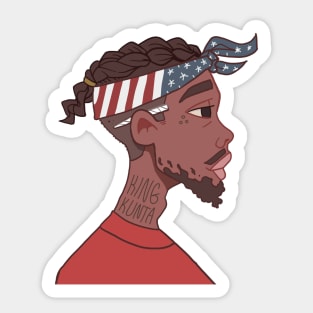 King KUNTA Sticker